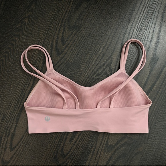 lululemon pink strappy bra size 4 - Picture 2 of 2
